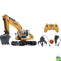 Set excavator cu șenile Liebherr R936 cu telecomandă Jamara Set excavator cu șenile Liebherr R936 cu telecomandă Jamara