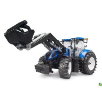 Tractor New Holland T7.315 cu încărcător frontal Bruder
