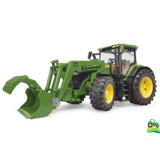 Tractor John Deere 7R cu încărcător frontal Tractor John Deere 7R cu încărcător frontal