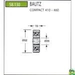 Rola presa Bautz Compact 410-460